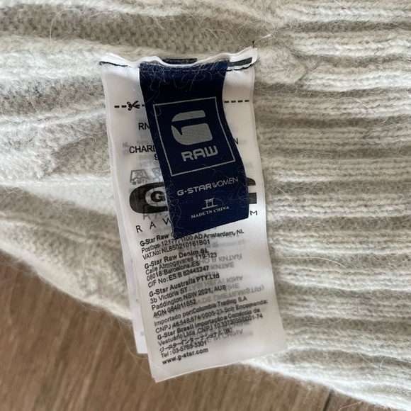 NWOT G-star RAW 100% Wool Toque. - Picture 3 of 3